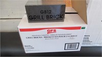 Box of (12) GFS Grill Bricks