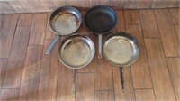 (4) Aluminum 12" Pans