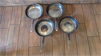 (5) Vollrath 10" Aluminum Pans