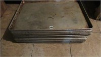 (17) Full Size Aluminum Baking Trays
