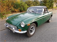 MG MGB, 2 dørs Roadster, 1976, MOMSFRI