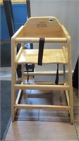 Winco Maple High Chair