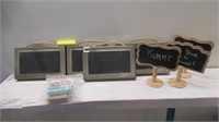 Lot of Mini Chalkboards