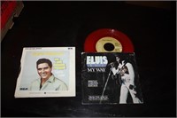 2 Elvis Presley 45's