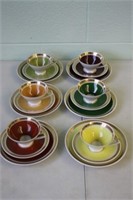 6 Cups, Saucers & Desert Plates