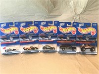 (5) NEW Hot Wheels Cars Attack Pack CD Customs