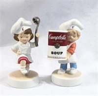New 2003 Campbell Soup Figurines