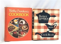 Vintage Cook Books Betty Crocker and Better Homes