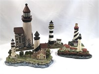 Lot of 6 Lighthouse Fugurines