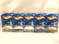 (5) NEW Hot Wheels Cars SEALED