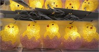New (2) Eastertime 10 Chick Light Sets