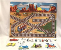 Creat A Scene Magnetic Railroad Ages 3 and up