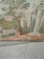 Roman scene painting
