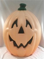 HUGE Lit Pumpkin Jack-O-Lantern Blow Mold