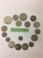 Silver Foreign Coins 101g