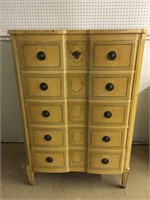 French Provinchal 5 Drawer Chest