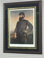 Framed General Thomas J "Stonewall" Jackson Print