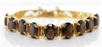 Smoky quartz bracelet