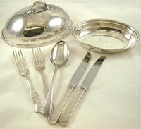 (7) PIECES CANADIAN RAILROAD SILVERPLATE