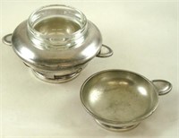 (2) PIECES UNION PACIFIC SILVERPLATE SERVING WARE