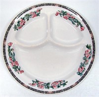 RAILROAD CHINA GRILL PLATE