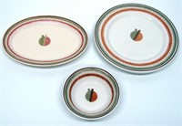 (3) PCS. PENNSYLVANIA RAILROAD CHINA