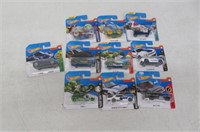 Lot Of (10) Hot Wheels Toy Cars