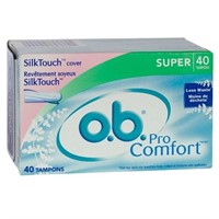 (2) o.b. Pro-Comfort Non-Applicator Tampons,