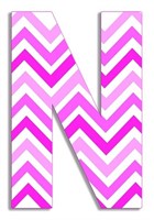 The Kids Room by Stupell Tri-Pink Chevron Hanging