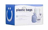 Ubbi Plastic Bags, Purple