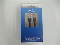 Noomo Flat Micro USB Cable