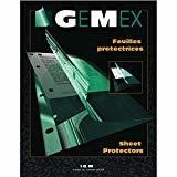 Gemex Side Load Vinyl Sheet Protector, Letter