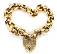 Antique Australian 9ct gold bracelet