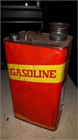 Vintage metal gasoline can 1 imperial gallon