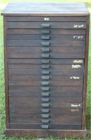 LARGE MULTI DRAWER PRINTERS CHEST