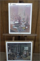 2 Prints by Fred Thrasher -
