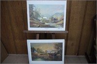 2 Prints by Russell May -