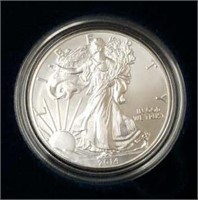 2014-W American Eagle Silver Dollar