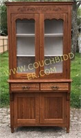 Very nice handmade pie safe cupboard