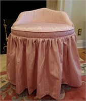 Pink Vanity Seat