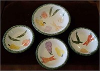 Hand Painted Glazed Dishes