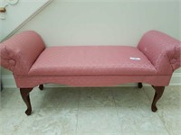 Cushioned Hall Bench