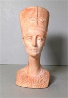 Terracotta Queen Nefertiti figure