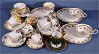 Quantity vintage English ceramic tableware