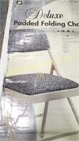 4 New Deluxe Padded Folding Chairs #1