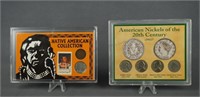 Native American and American Nickel Coin Sets