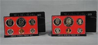 1977 1978 U.S. Mint Proof Coin Sets