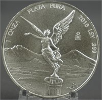 2018 Mexican Silver Libertad