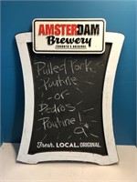 Amsterdam Brewery Chalkboard Sign