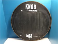 Knob Creek Barrel Sign
